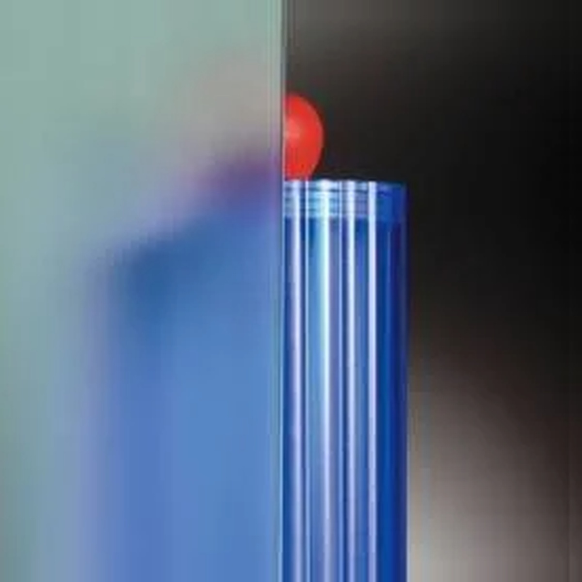 Milch- oder satiniertes Glas